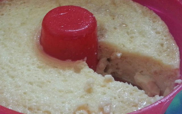 Pudim fácil de microondas