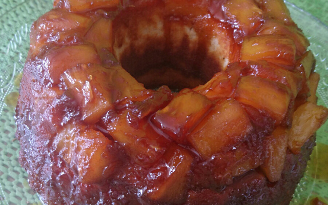 Bolo de ananás aos bocadinhos