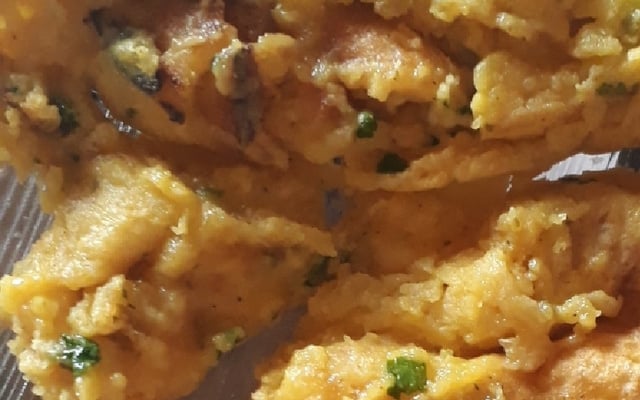 Omelete com farinha de trigo