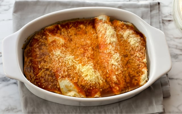 Panqueca de carne moída