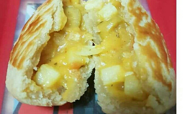 Empada de palmito (massa com guaraná)
