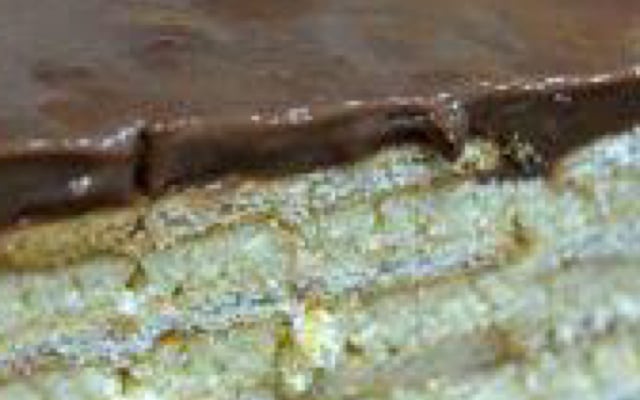 Pavê de biscoito maisena