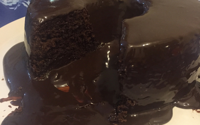 Bolo de chocolate tradicional