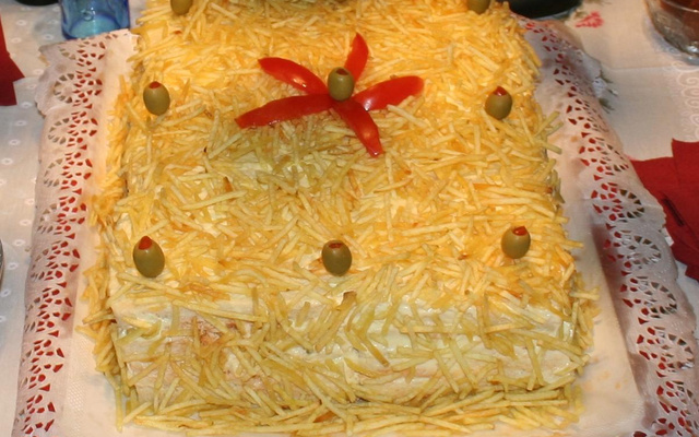 Torta de Frango (em pão de forma)