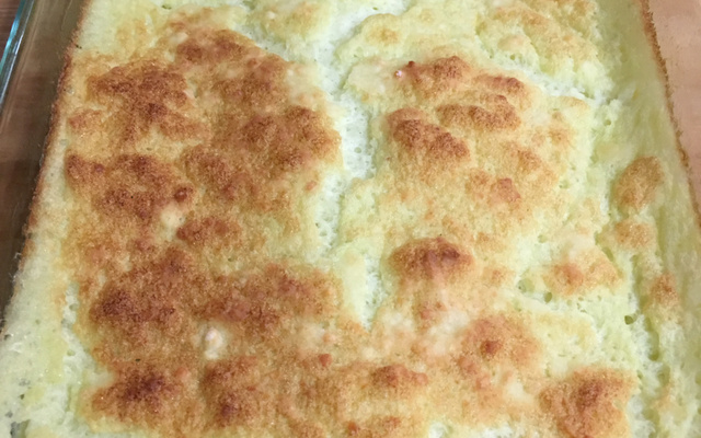 Souflé de chuchu super fácil