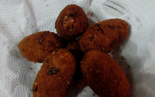 Croquete de camarão
