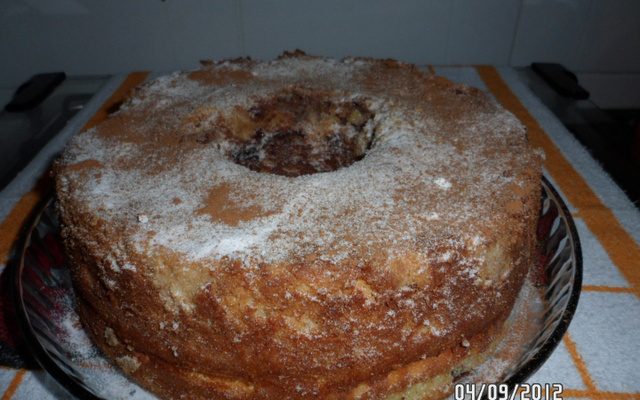 Bolo farofa de banana