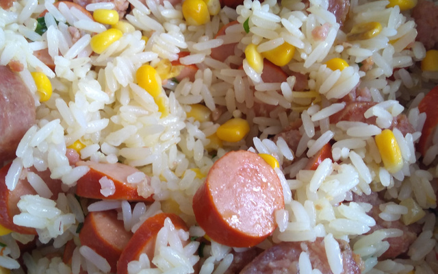 Arroz temperado à Kamila