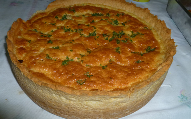 Quiche de frango (super leve e saboroso )