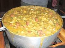 Dobradinha com feijão branco do Caniato