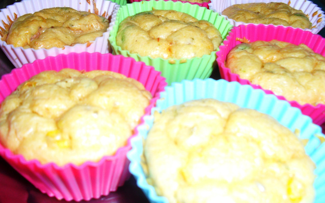Cupcake de legumes