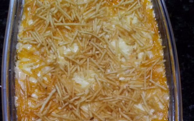 Frango com creme de milho