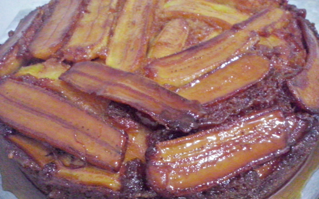 Bolo de banana sem manteiga