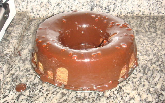 Bolo (suculento) de chocolate