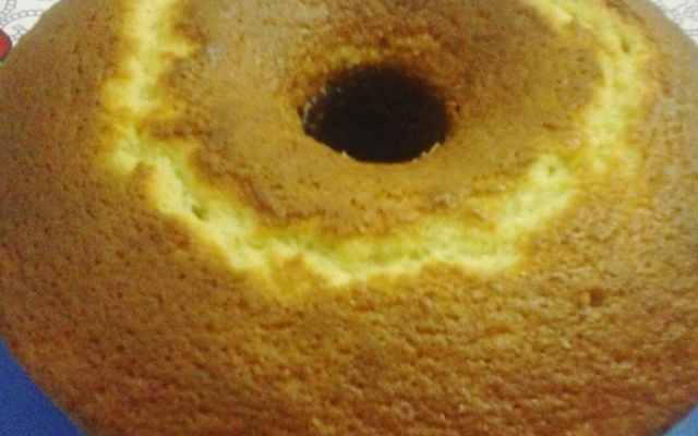 Bolo de laranja nutritivo