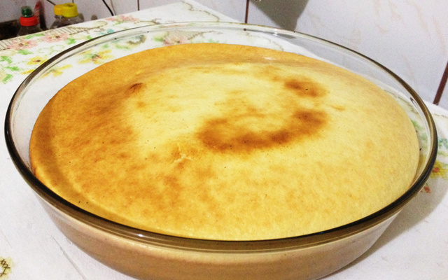 Bolo queijadinha