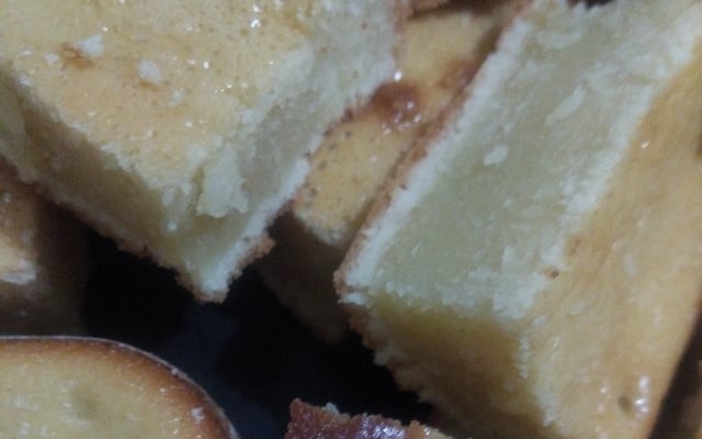 Bolo simples de liquidificador