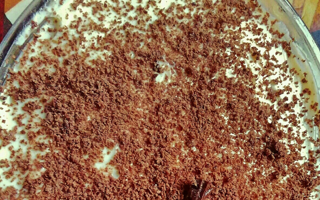 Pavê pacumê de limão com chocolate do Rafa