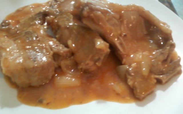 Bisteca na Panela de Pressão