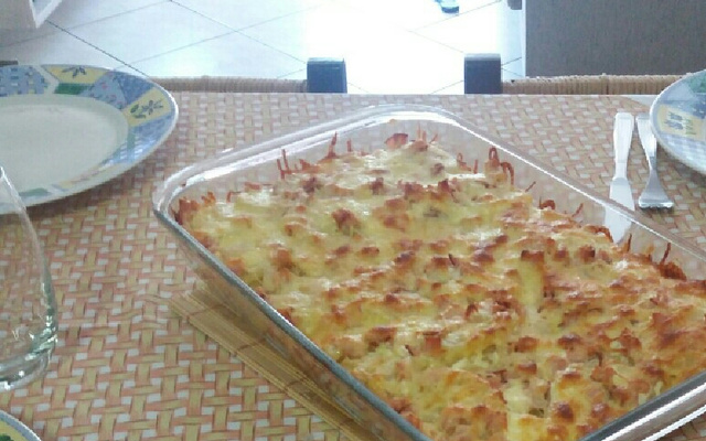 Batatas gratinadas