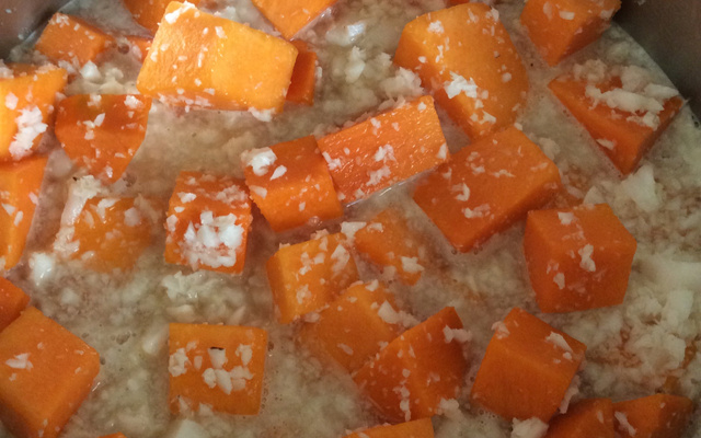 Doce de abóbora com coco