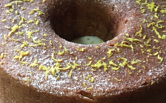 Bolo fofíssimo de limão siciliano