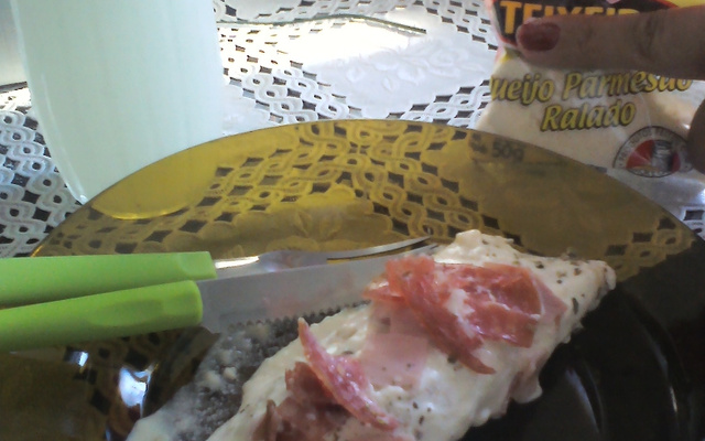 Panqueca de Presunto e Queijo