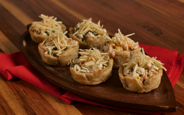 Cestinha de salpicão 