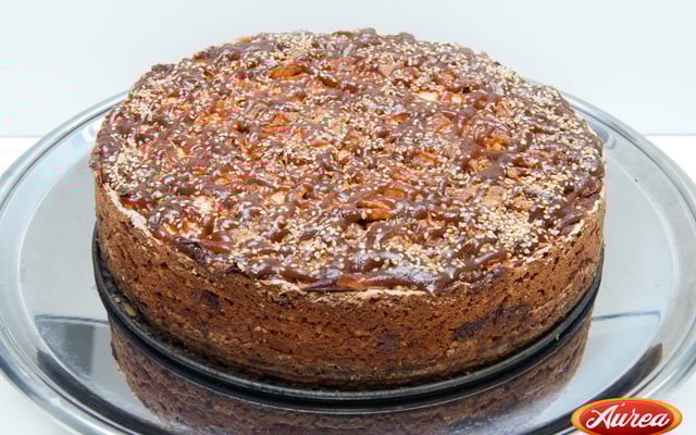 Cuca de Maça com Banana - Áurea