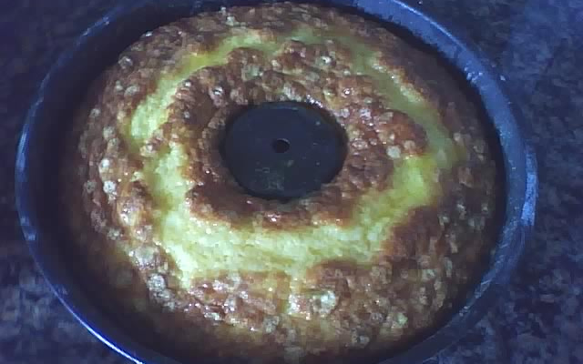 Bolo azedinho de laranja