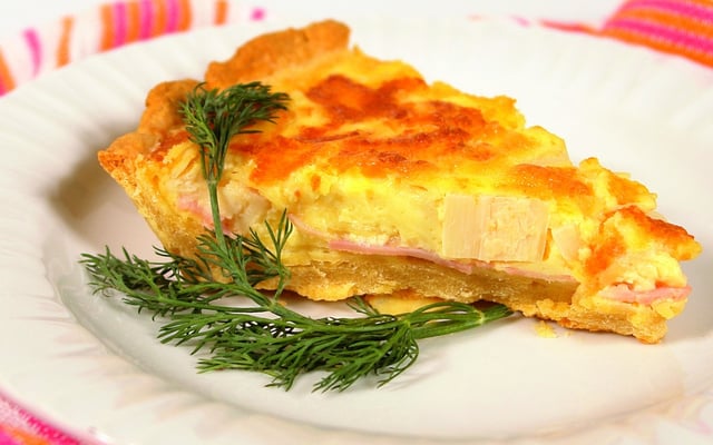 Torta cremosa de palmito