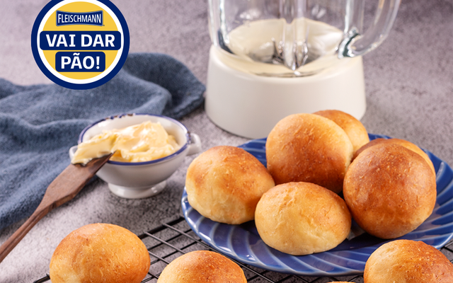 Pão de Aipim de Liquidificador