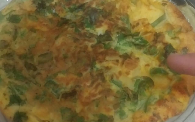 Omelete simples e gostoso