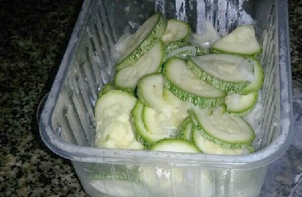 Ceviche de abobrinha fácil