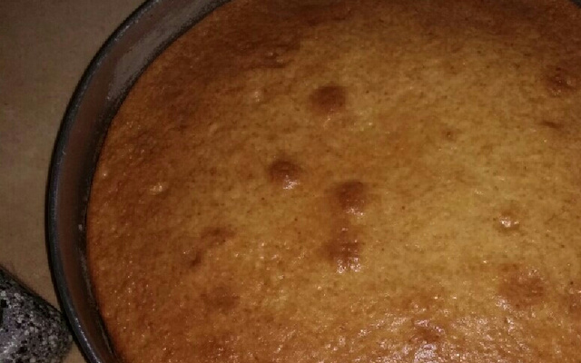 Bolo simples de liquidificador