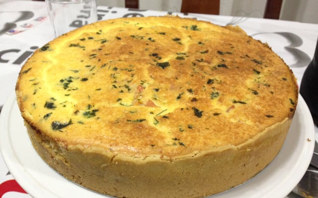 Quiche de palmito