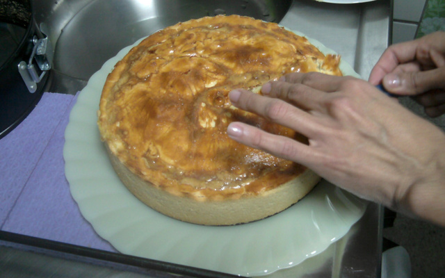 Empadão de palmito especial