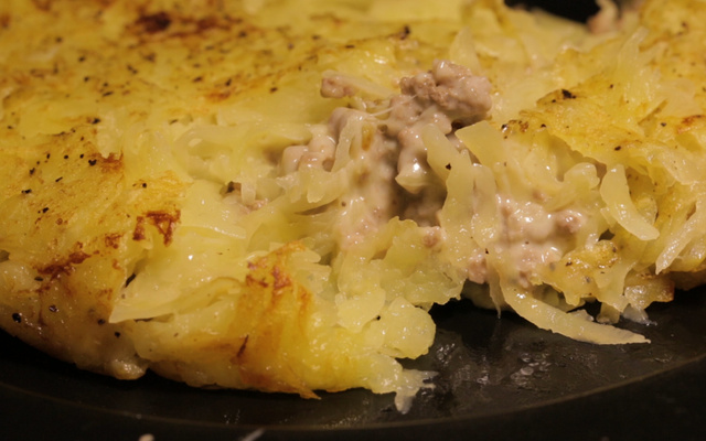 Batata rosti deliciosa