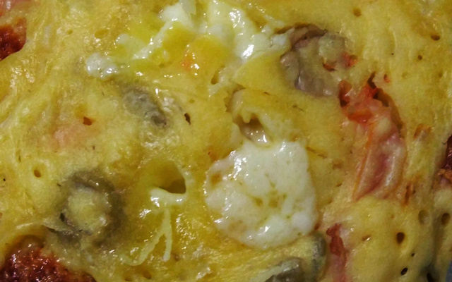 Torta salgada de caneca fácil