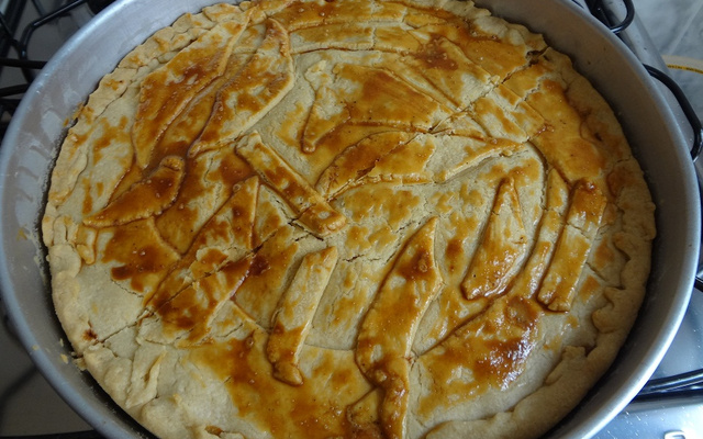 Empadão - massa de empada original que derrete na boca