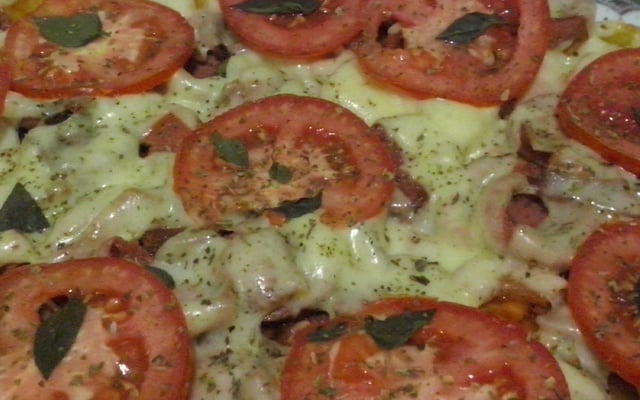 Macarrão sabor pizza
