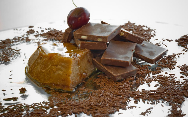 Pudim de pão especial (fica igual pudim de leite)