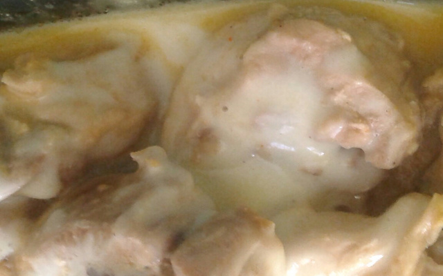 Frango cremoso com requeijão