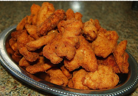 Filé de frango ao Clube Social