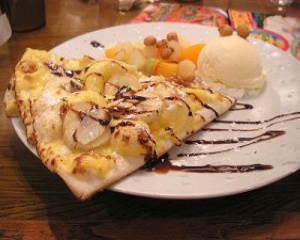 Pizza de banana