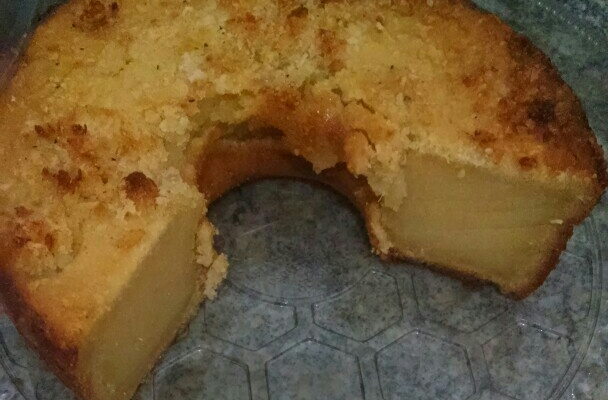 Bolo de macaxeira/mandioca/aipim