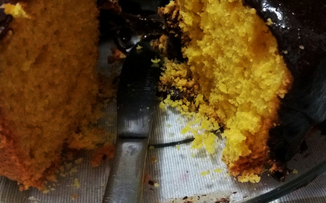 Bolo de cenoura fácil