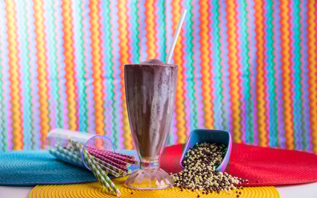 Milkshake de açaí