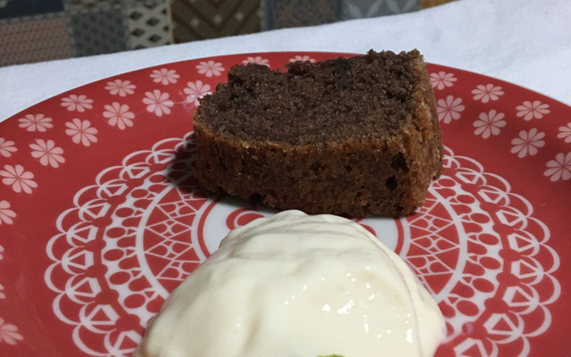 Petit gateau caseiro