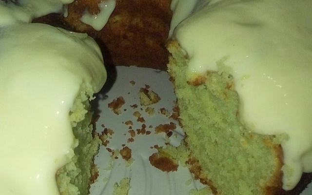 Bolo de gelatina de limão